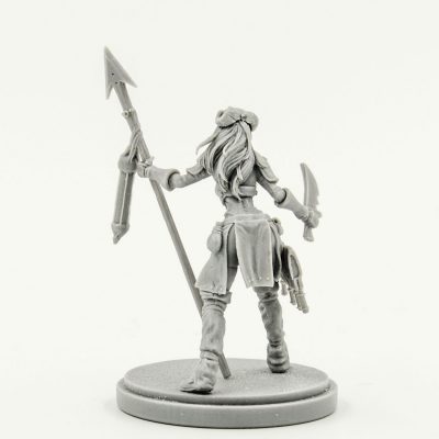 Aya the Female Survivor Kingdom Death Resin Limited Release catalog photo 2