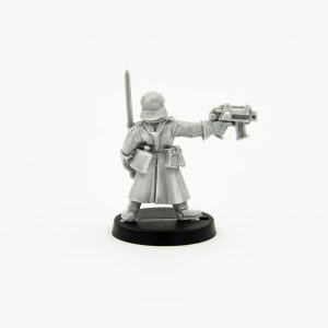 Steel Legion Commander with Power Sword & Pistol