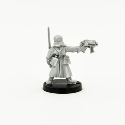 Steel Legion Commander with Power Sword & Pistol