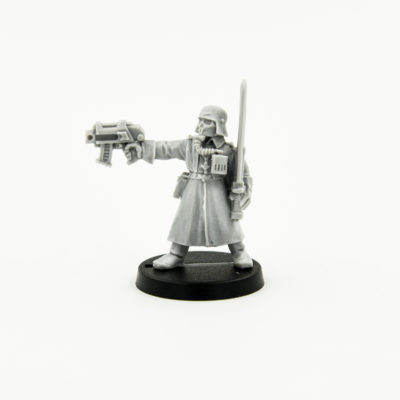 Steel Legion Commander with Power Sword & Pistol