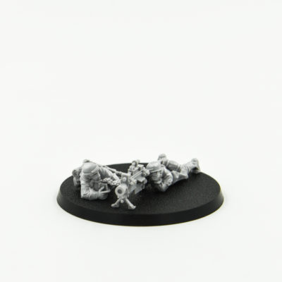 Steel Legion Heavy Bolter Team