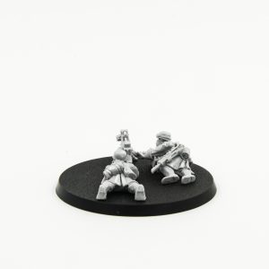 Steel Legion Heavy Bolter Team