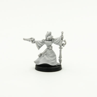Eldar Warlock with Witchblade and Shuriken Pistol