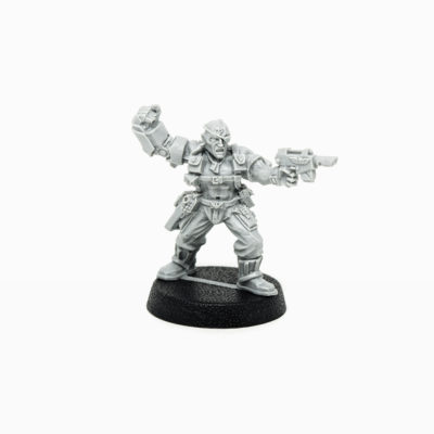 Catachan Officer with Power Fist