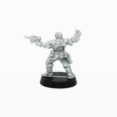 Catachan Officer with Power Fist