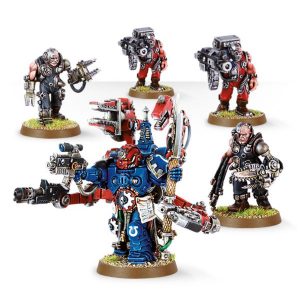 Techmarine with Servitors