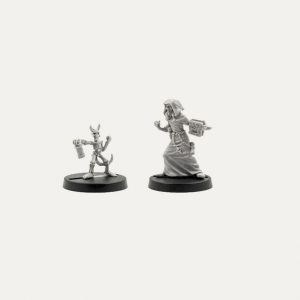 Necromancer and Skeletal Familiar(Ral Partha)