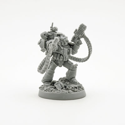 Legion Moritat with Volkite Serpenta