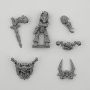 Slaanesh Doomrider Upgrade set  (Old and Rare)