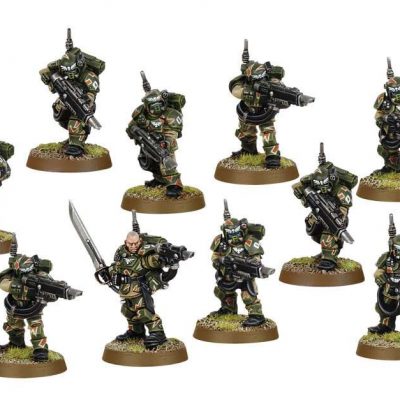 Cadian Kasrkin Squad