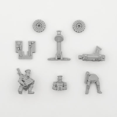 Mordian Iron Guard Heavy Bolter Team