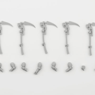 Death Guard  Deathshroud Power Scythes