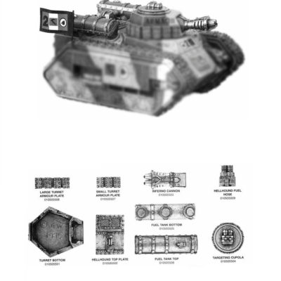 Imperial Guard Hellhound 1998 Upgrade Kit