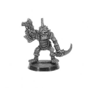 Ork Raiders Nob with Bolta and Knife 1991