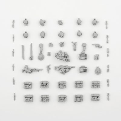 Cadian Infantry Squad with Respirators Upgrade Pack