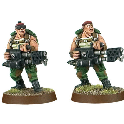 Catachan with Heavy Flamers