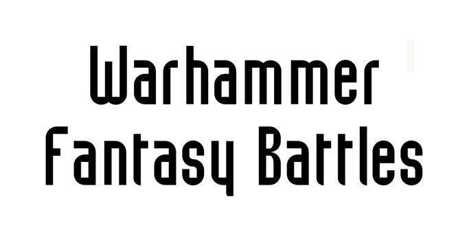 Warhammer Fantasy Battles