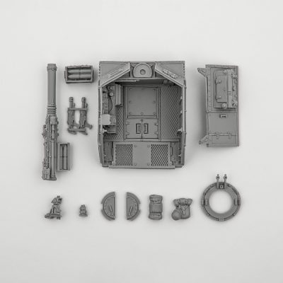 Imperial Guard Salamander Scout Vehicle Upgrade Set (Very Rare)
