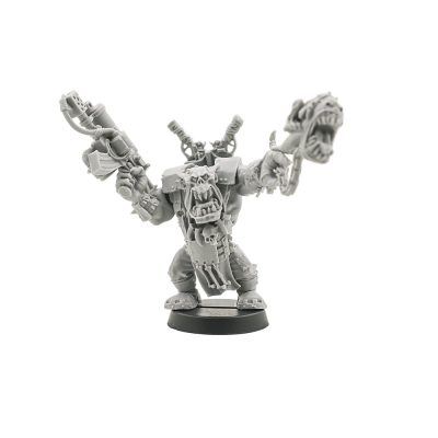 Ork Warboss with Attack Squig