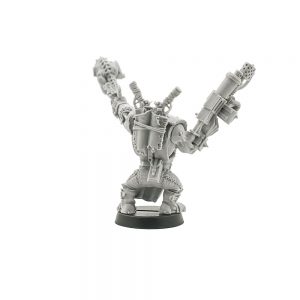 Ork Warboss with Attack Squig