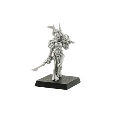 Lady of Wrath with Paired Weapon