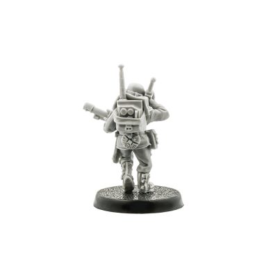 Classic Cadian Shock Troop  Comm-Link Operator