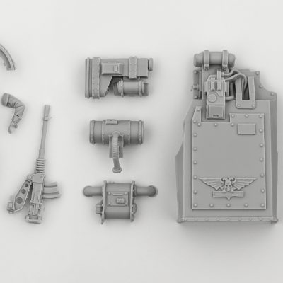 Forge World Death Korps of Krieg Arkurian Pattern Superheavy Tank Upgrade