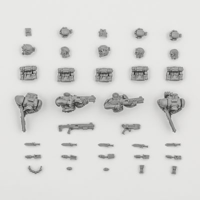 Cadian Hardened Veterans with Shotguns Upgrade Pack