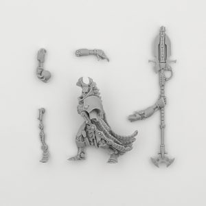 Necron Overlord with Warscythe
