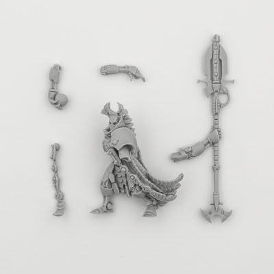 Necron Overlord with Warscythe