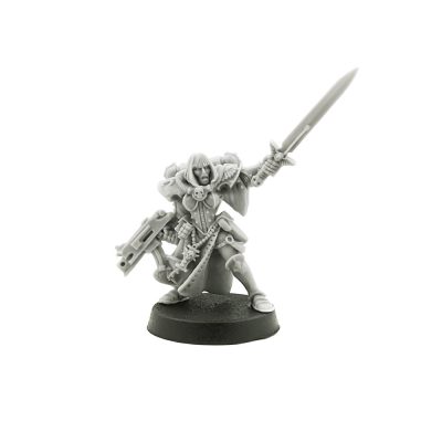 Sister Superior with Power Sword and Bolter