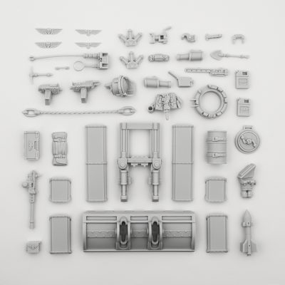 Astra Militarum Tank Accessories