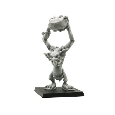 Stone Troll with Rock
