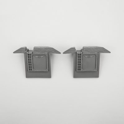 Imperial Trench System Trench End with Ladder x2