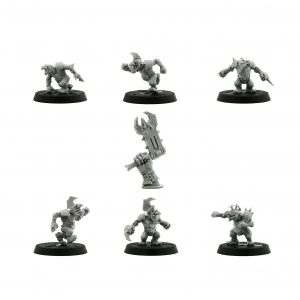 The Scarcrag Snivellers – Goblin Blood Bowl Team*6