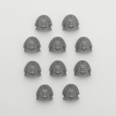 Iron Hands Legion Mk III Shoulder Pads