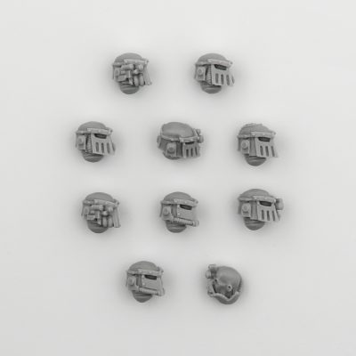 Iron Hands Legion Upgrade Set — Heads
