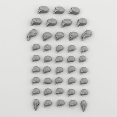 Skulls from Hero Base