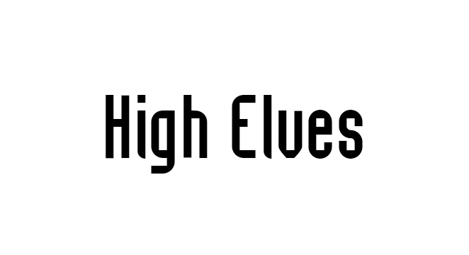 High Elves