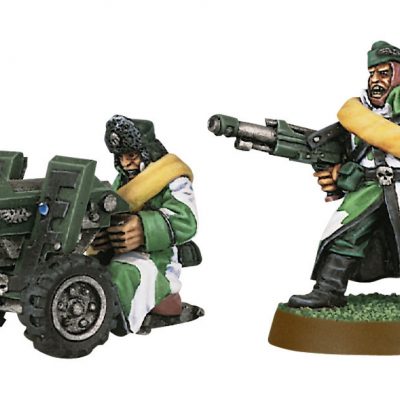 Valhallan Heavy Bolter Team