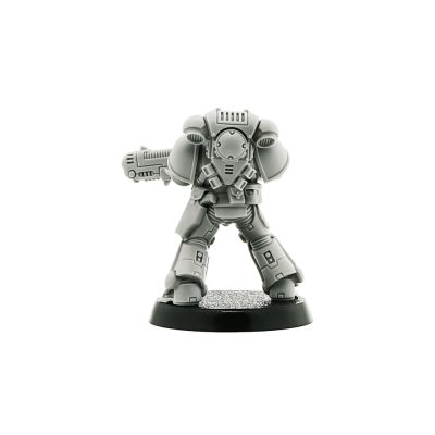Primaris Space Marine Hellblaster Squad Sergeant (Dark Imperium)