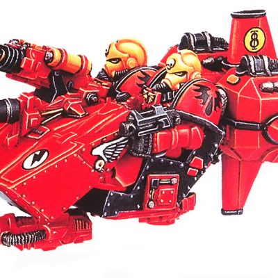 Classic Space Marine Land Speeder 1994 (Total Reconstruction)