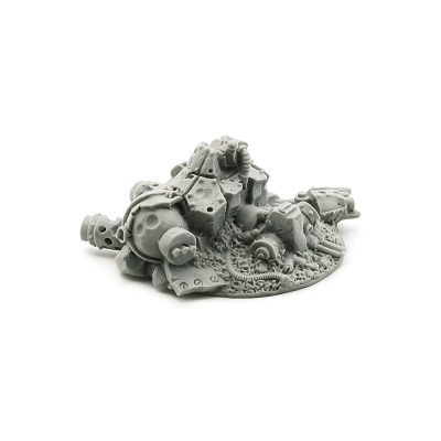 Cygnar Heavy Warjack Wreck Marker 50mm x1
