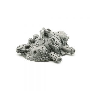 Cygnar Heavy Warjack Wreck Marker 50mm x1