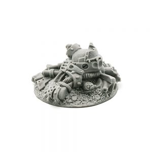 Mercenary Light Warjack Wreck Marker 40mm x1