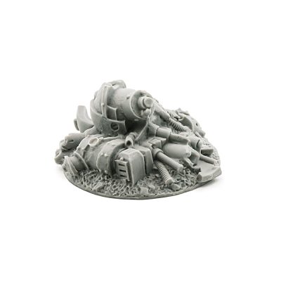 Mercenary Light Warjack Wreck Marker 40mm x1
