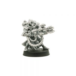 Battle Sister with Heavy Flamer