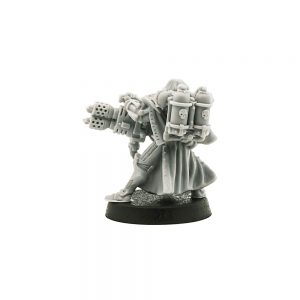 Battle Sister with Heavy Flamer