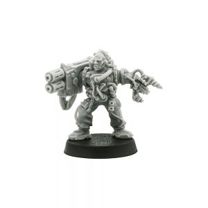 Gun Servitor with Multi-Melta