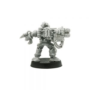 Gun Servitor with Multi-Melta